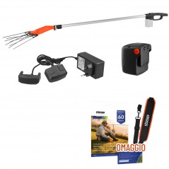 PROMO Stocker Kit Abbacchiatore telescopico + Batteria 4 Ah + Caricabatterie