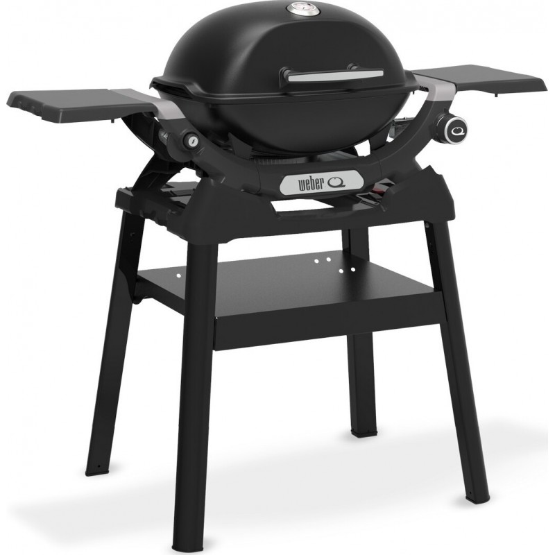 Weber Gas Barbecue Q 1200N Gas With Black Stand Ref. 1501087