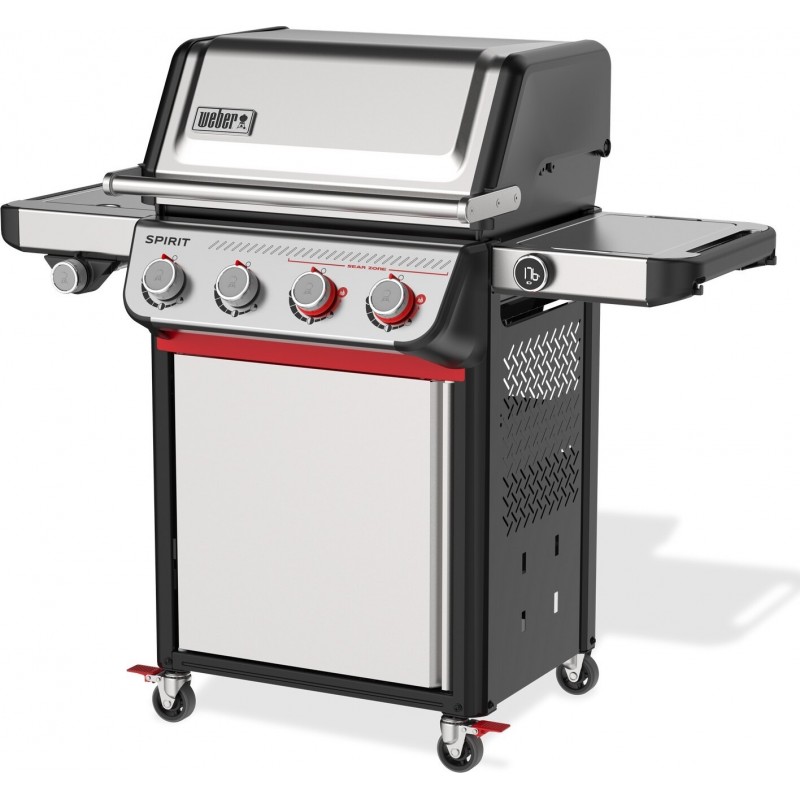 Barbecue à Gaz Weber Spirit SP-435 en acier inoxydable Cod. 1500933