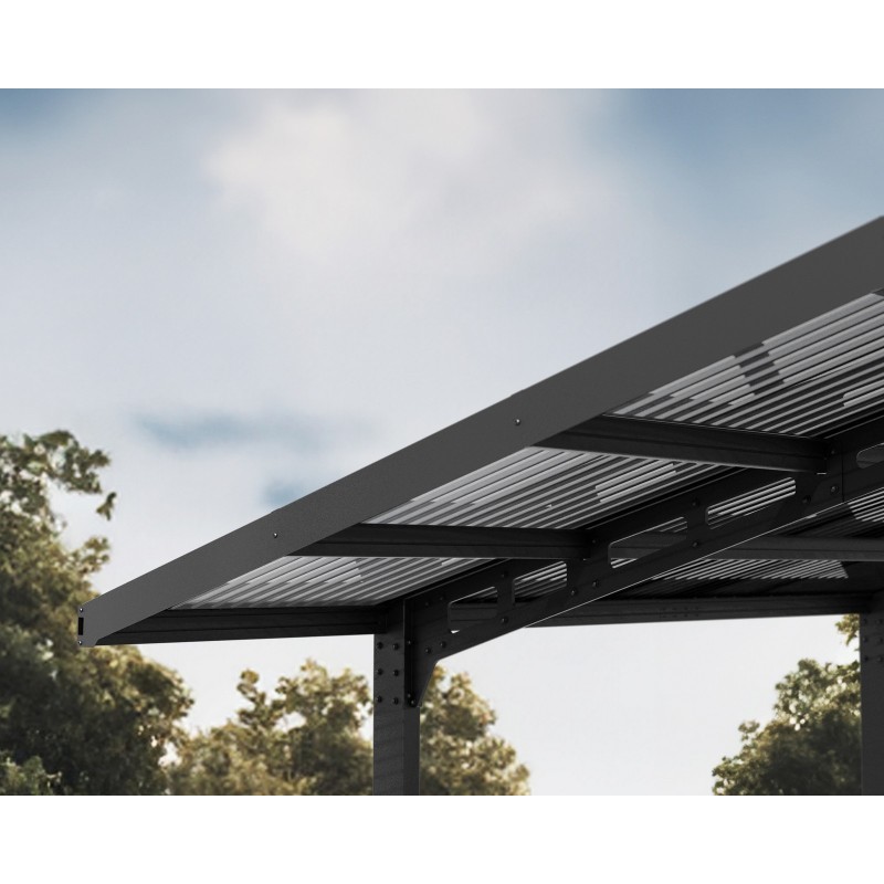 Canopia Sydney Carport in Aluminum 3 x 6 m Black