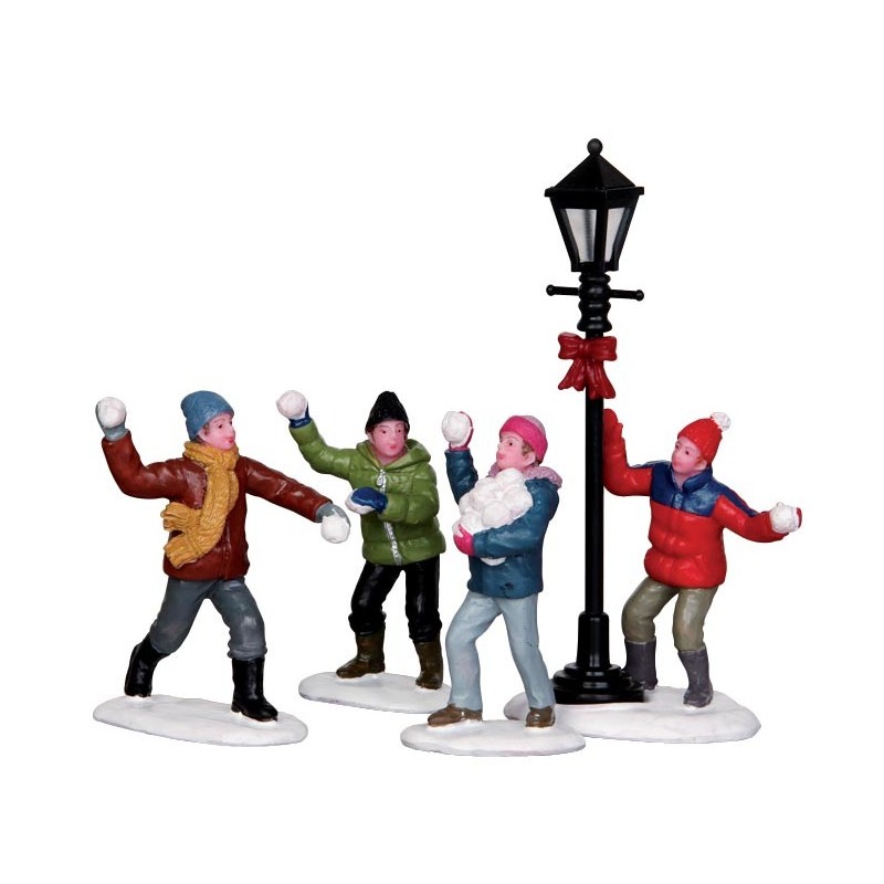 Snowball Fight! Set of 4 Réf. 32133