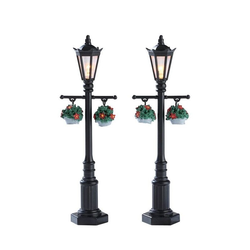 Old English Lamp Post Set of 2 Réf. 74231