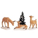 Dad and Fawns Set of 4 Réf. 92299