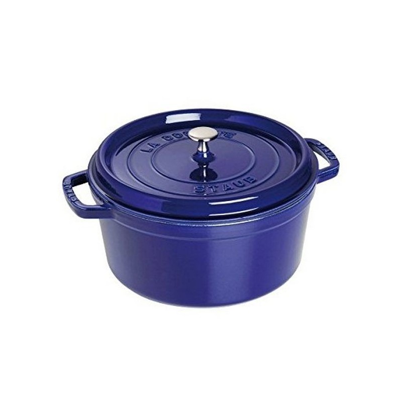 Cocotte 26 cm Bleu en Fonte