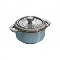 Ceramic Mini Cocotte 10 cm Ancient Turquoise