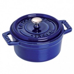 Mini Cocotte 10 cm Dark Blue in Ceramic