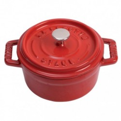 Ceramic Mini Cocotte 10 cm Red