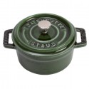 Ceramic Mini Cocotte 10 cm Basil Green