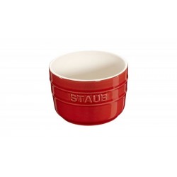 Ceramic Mini Ramekin 8 cm Red Set of 2