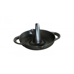 Vertical Spit 24 cm Black in Cast Iron