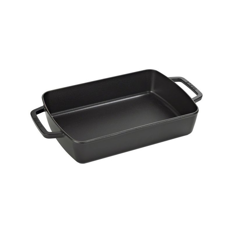 Roaster 30 x 20 cm Black in Cast Iron