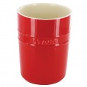 Utensil Holder 11 cm Red in Ceramic