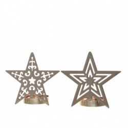 Gold metal star 9 cm. Single piece