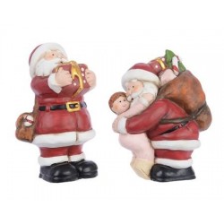 Santa Claus in Terracotta 12 cm. Single piece