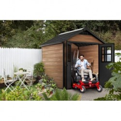 Keter Resin Garden Shed NEWTON WOODSHIELD 757