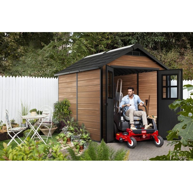 Keter Resin Garden Shed NEWTON WOODSHIELD 759