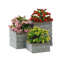 Flower Bed Boxes, Set Of 3 Ref. 84380