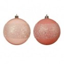 Pink ball to hang dim 8 cm Single Piece