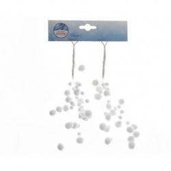 White snowballs dim 2x29x2 cm