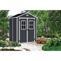 Keter Resin Garden Shed MANOR 6x5 Dark Grey