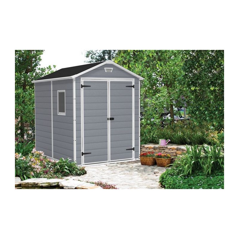 Keter Resin Garden Shed MANOR 6x8 DD