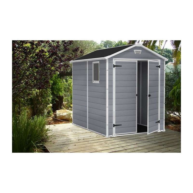 Keter Resin Garden Shed MANOR 6x8 DD