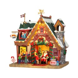 Santa's Cabin with 4.5V Adapter Ref. 35554