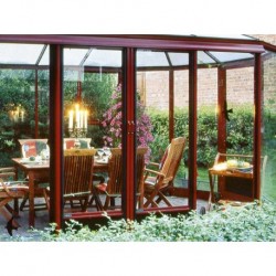 Sliding door with two doors for Professional Greenhouse