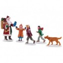 Papa Christmas!, Set Of 5 Cod. 92745 PRODOTTO CON DIFETTI