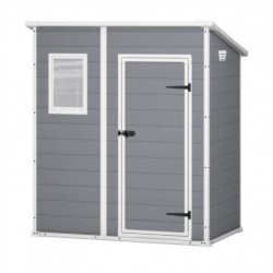 Keter Resin Garden Shed MANOR Pent 6x4 PRODUCT WITH DEFECTS