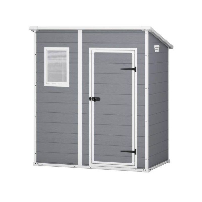 Keter Resin Garden Shed MANOR Pent 6x4 PRODUCT WITH DEFECTS