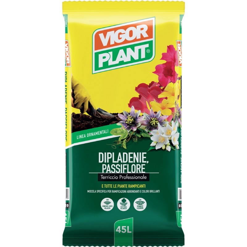 Dipladenie soil, Passiflore 45 liters Vigorplant