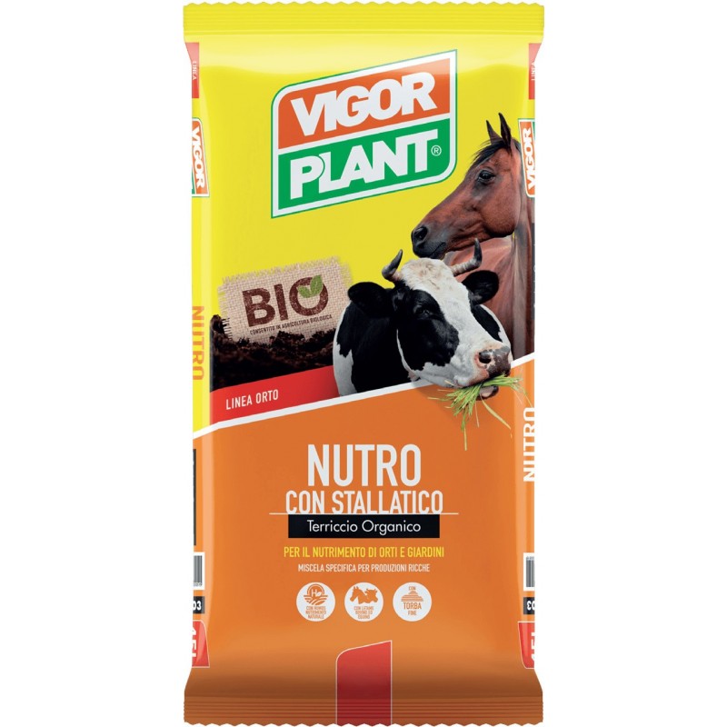 Terriccio Nutro con Stallatico 20 litri Vigorplant