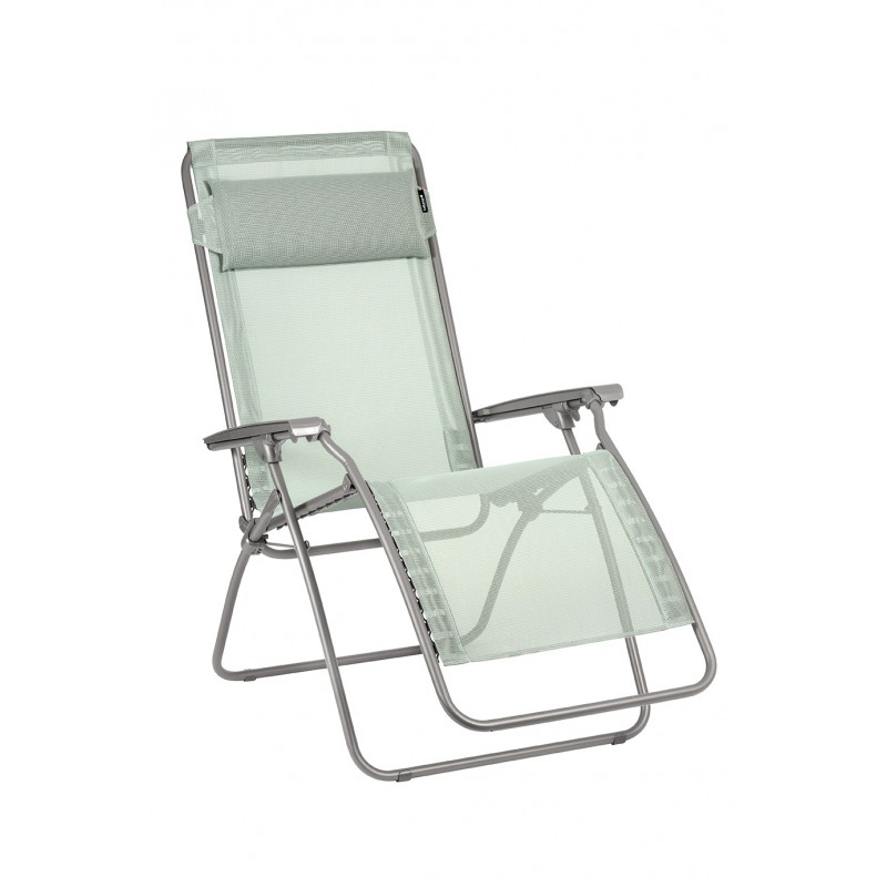 LaFuma LFM4020 Tilleul/Titane Recliner Deckchair R CLIP