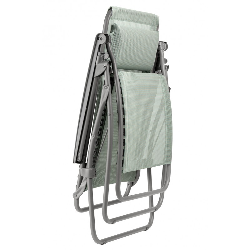 LaFuma LFM4020 Tilleul/Titane Recliner Deckchair R CLIP