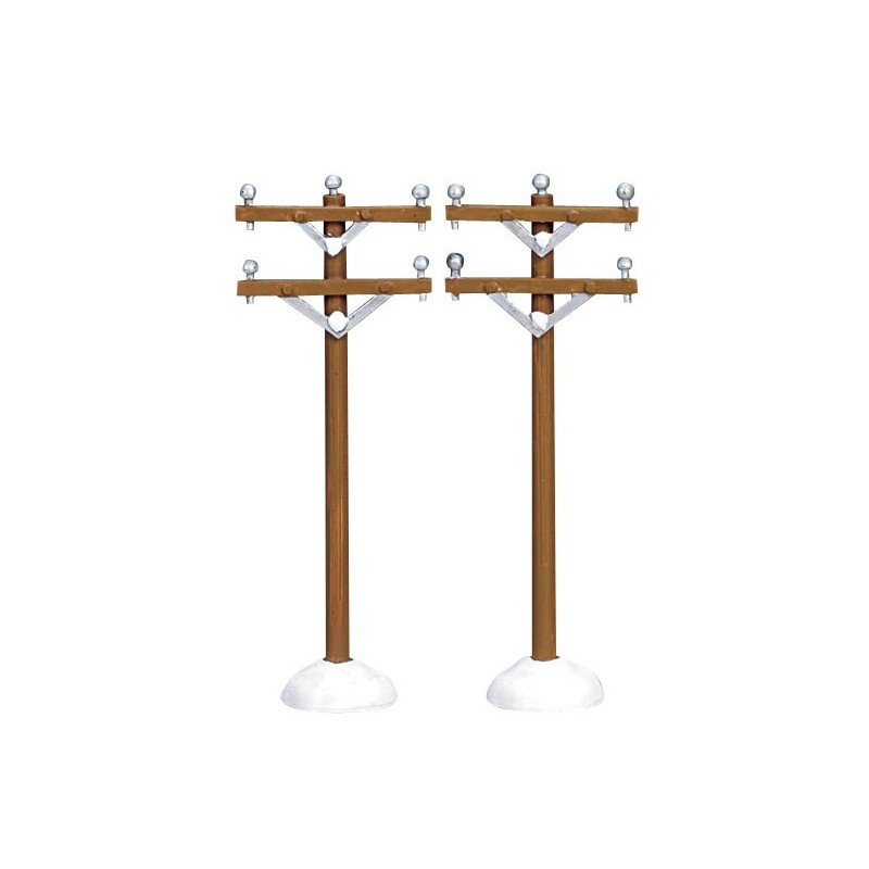 Telephone Poles Set of 2 Ref. 64461