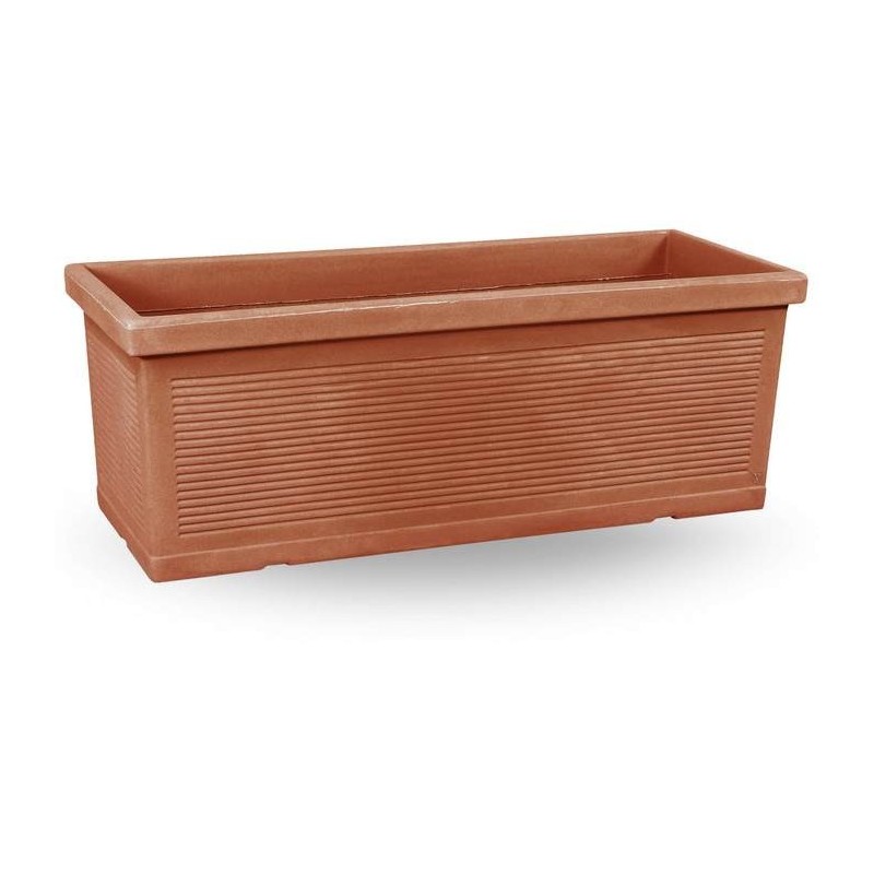 Ducale Rectangular Millerighe Planter