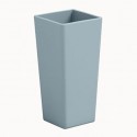 Square Clou vase with cache-pot