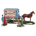 Traveling Photographer Wagon Set Of 3 Cod. 13561