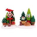 Tree Farm Display Set Of 2 Cod. 14844