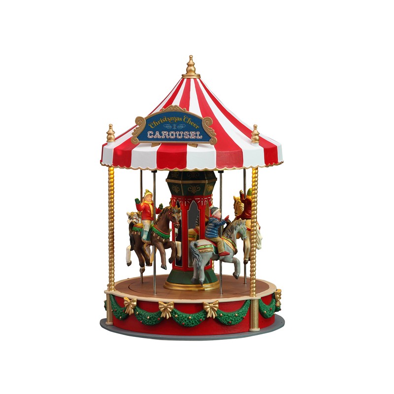 Christmas Cheer Carousel Cod. 14821 PRODOTTO CON DIFETTI