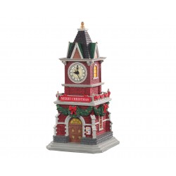 Tannenbaum Clock Tower B/O 1.5V Cod. 05679 PRODOTTO CON DIFETTI