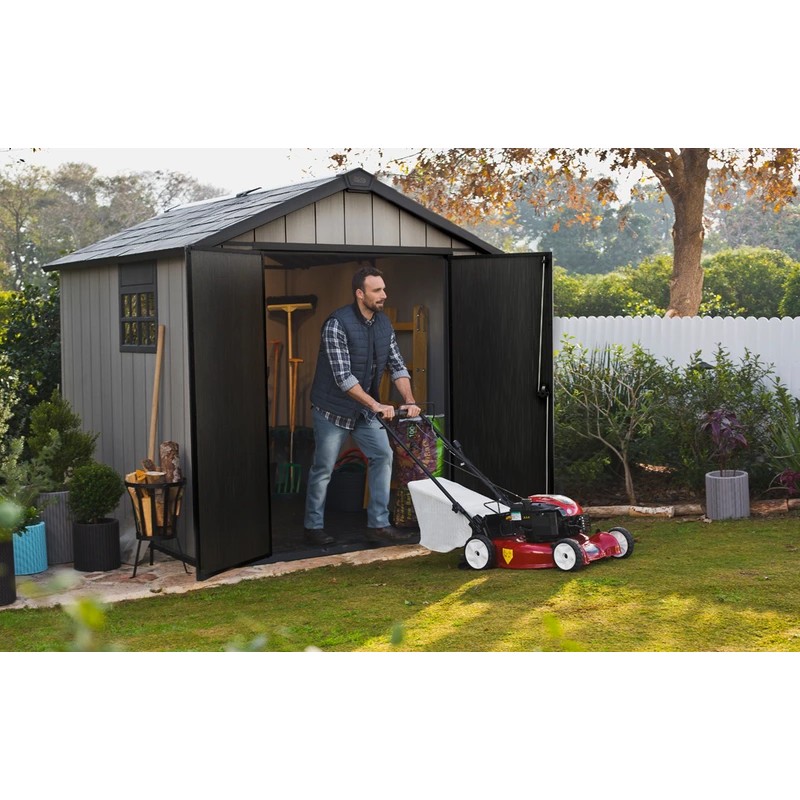 Keter Garden Shed in Paintable Resin OAKLAND 759