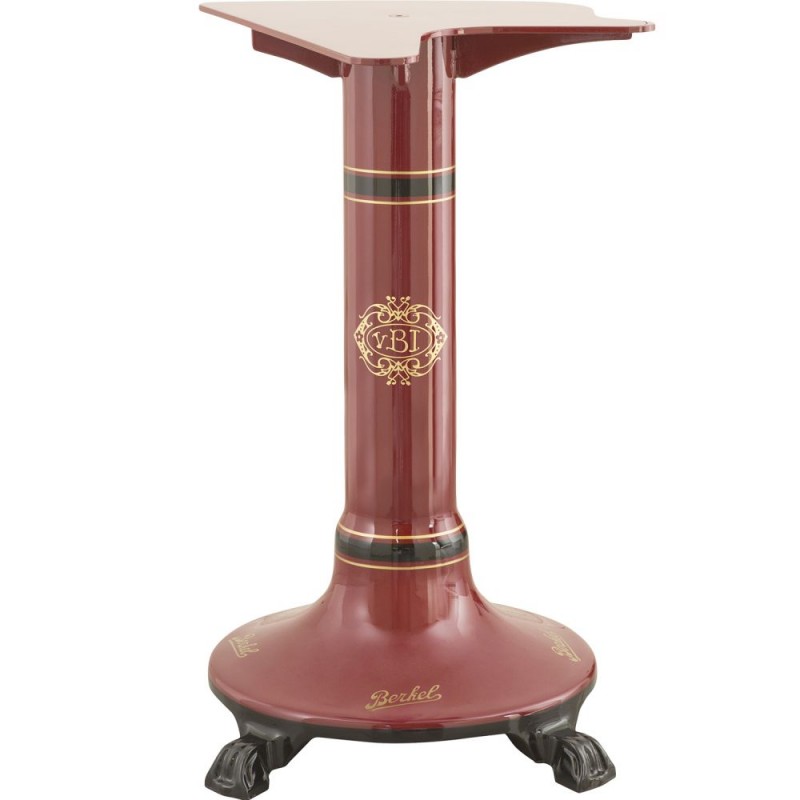 Berkel Pedestal for B116 color Red Berkel - Gold decorations