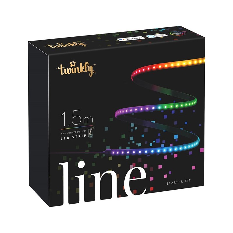 Twinkly LINE Strip 1.5 m 90 Led RGB BT + Wifi - Starter Kit