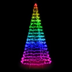 Twinkly LIGHT TREE Albero di Natale Smart 6 m 1000 Led RGBW BT + WiFi