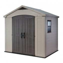 Keter Garden Shed in Resin FACTOR 8x6 PRODUCT WITH DEFECTS