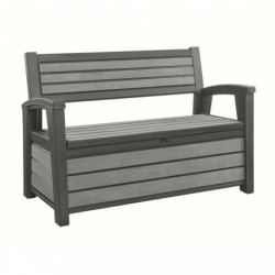 Keter Resin Chest HUDSON BENCH Graphite PRODUCT WITH DEFECTS