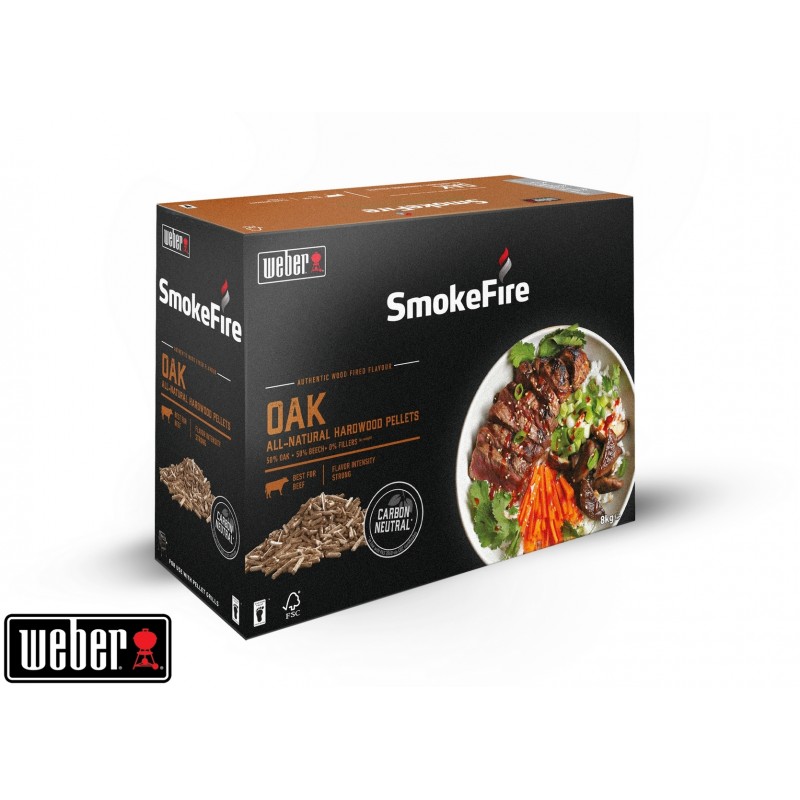 FSC Weber wood pellets - Oak Ref. 18295