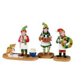 Crafty Elves Set Of 3 Cod. 22137